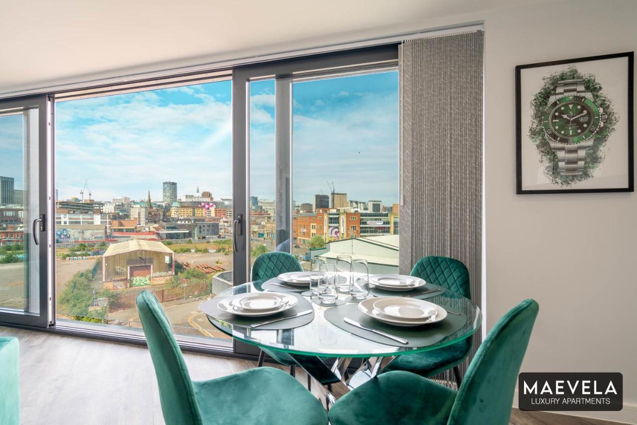 Maevela Apartments - Luxury Top Floor Penthouse - With Parking - 2 Bedroom New Build Apartment ✪ City Centre, Digbeth ✓ With Huge Patio Sliding Doors - City View - Rooftop Terrace - Ps4 & Smart Tv'S Μπέρμιγχαμ Εξωτερικό φωτογραφία