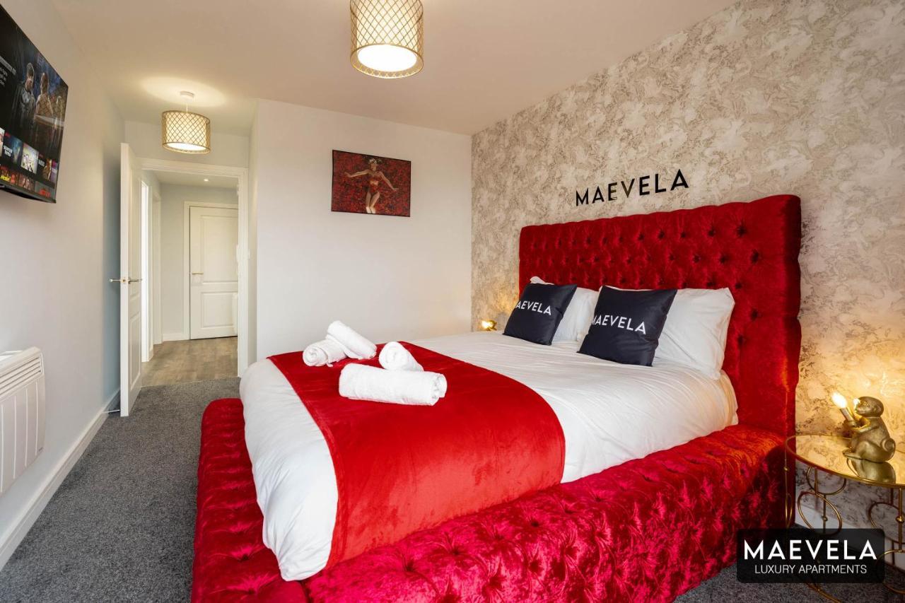 Maevela Apartments - Luxury Top Floor Penthouse - With Parking - 2 Bedroom New Build Apartment ✪ City Centre, Digbeth ✓ With Huge Patio Sliding Doors - City View - Rooftop Terrace - Ps4 & Smart Tv'S Μπέρμιγχαμ Εξωτερικό φωτογραφία