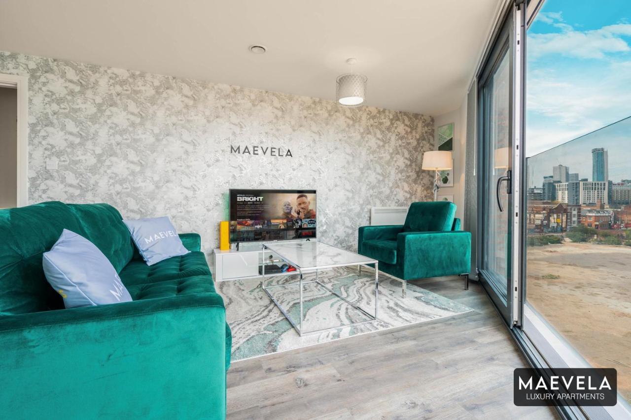 Maevela Apartments - Luxury Top Floor Penthouse - With Parking - 2 Bedroom New Build Apartment ✪ City Centre, Digbeth ✓ With Huge Patio Sliding Doors - City View - Rooftop Terrace - Ps4 & Smart Tv'S Μπέρμιγχαμ Εξωτερικό φωτογραφία