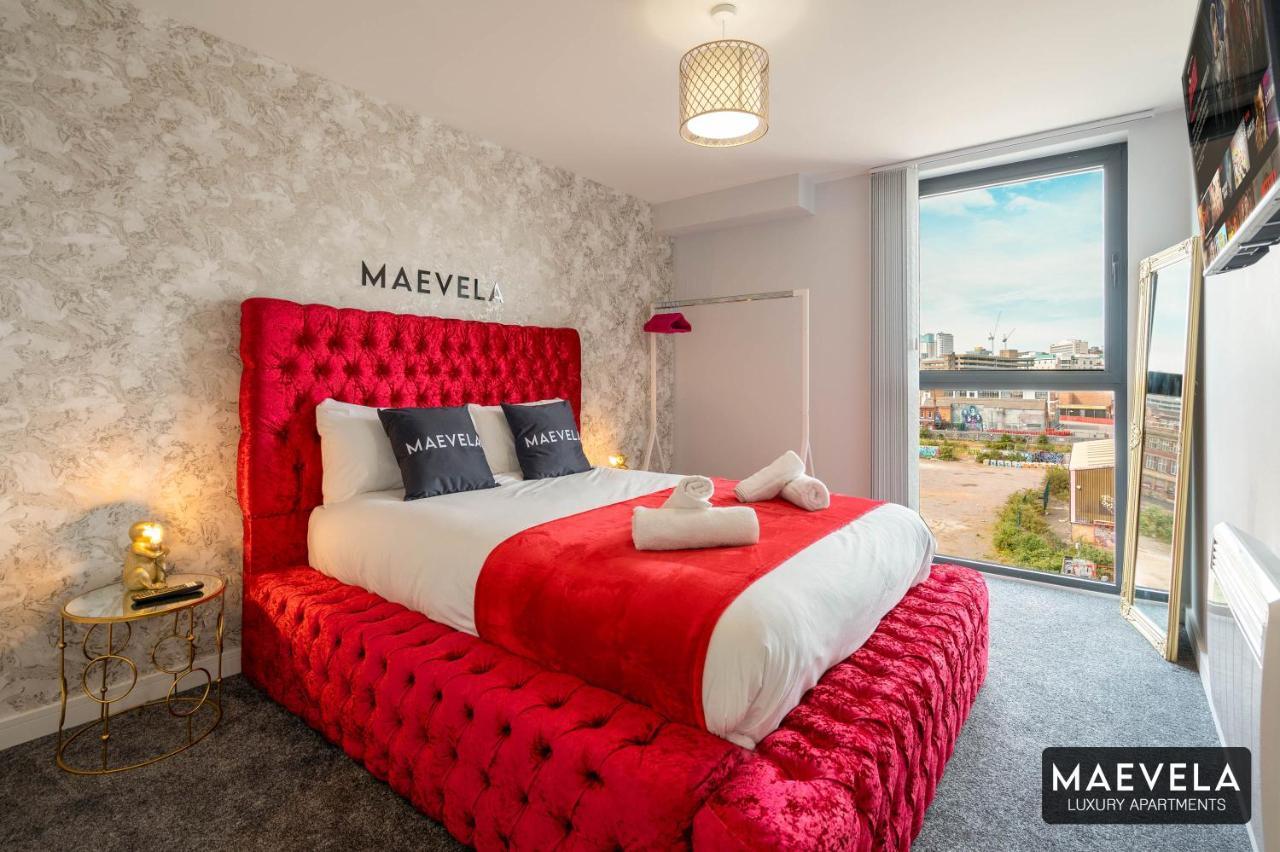 Maevela Apartments - Luxury Top Floor Penthouse - With Parking - 2 Bedroom New Build Apartment ✪ City Centre, Digbeth ✓ With Huge Patio Sliding Doors - City View - Rooftop Terrace - Ps4 & Smart Tv'S Μπέρμιγχαμ Εξωτερικό φωτογραφία