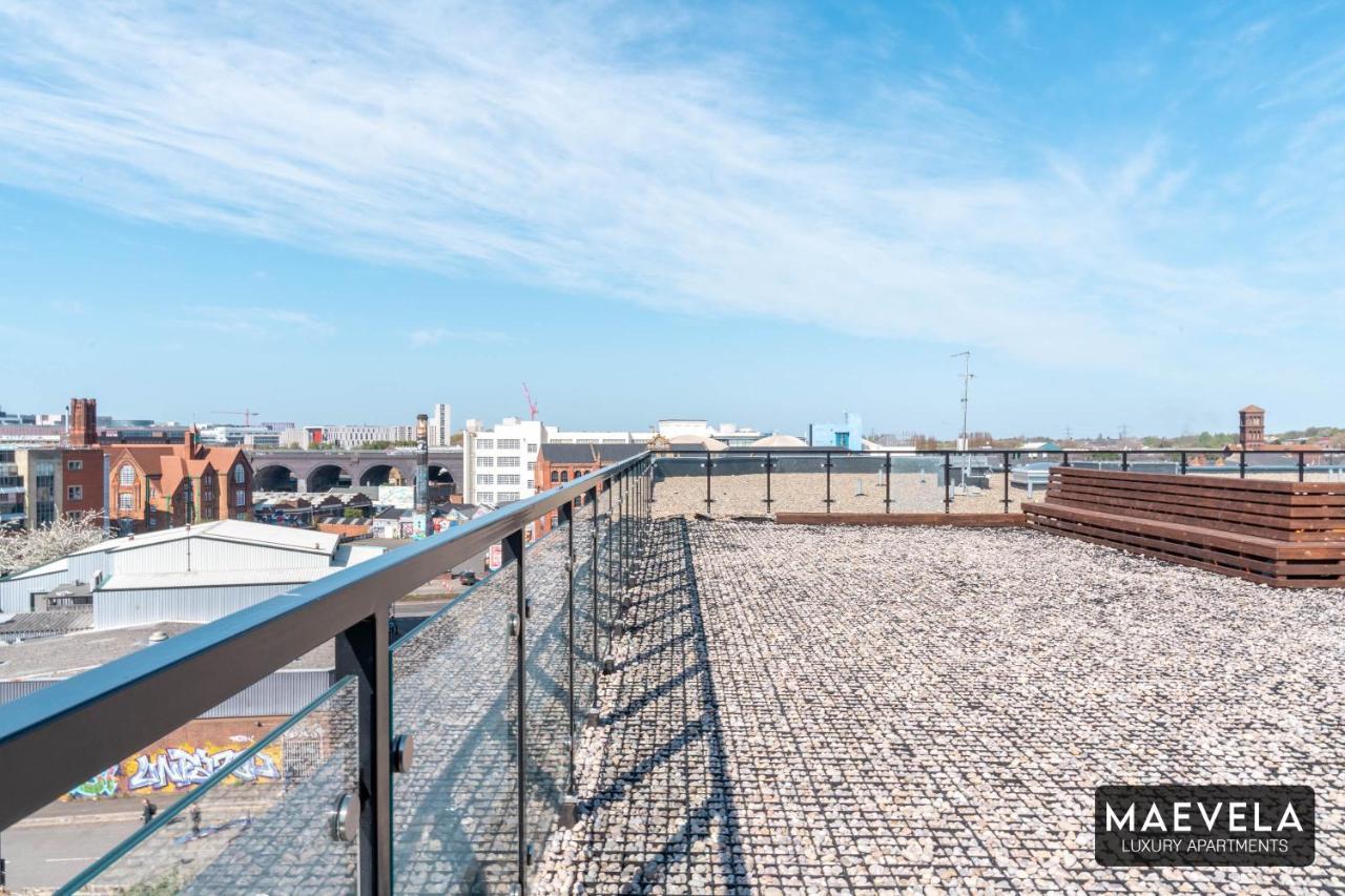 Maevela Apartments - Luxury Top Floor Penthouse - With Parking - 2 Bedroom New Build Apartment ✪ City Centre, Digbeth ✓ With Huge Patio Sliding Doors - City View - Rooftop Terrace - Ps4 & Smart Tv'S Μπέρμιγχαμ Εξωτερικό φωτογραφία