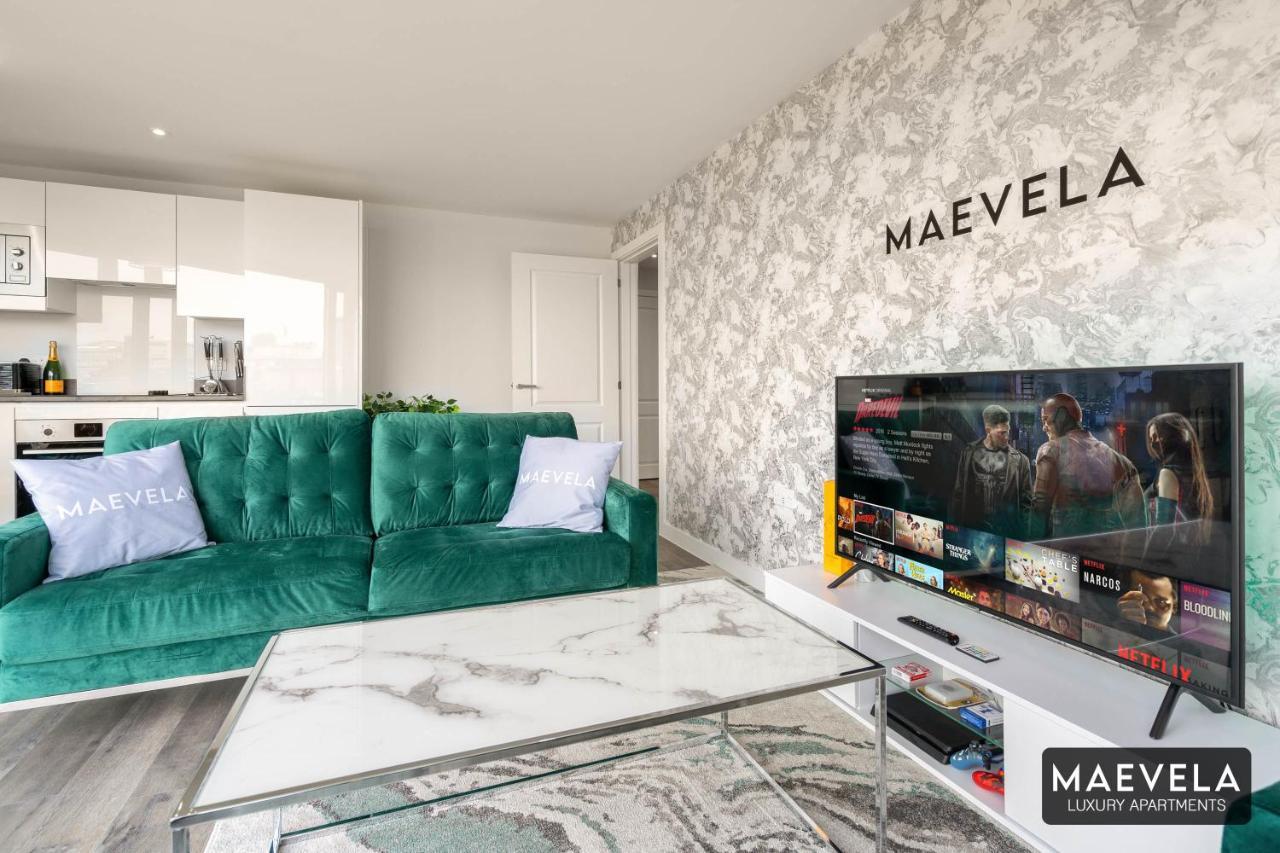 Maevela Apartments - Luxury Top Floor Penthouse - With Parking - 2 Bedroom New Build Apartment ✪ City Centre, Digbeth ✓ With Huge Patio Sliding Doors - City View - Rooftop Terrace - Ps4 & Smart Tv'S Μπέρμιγχαμ Εξωτερικό φωτογραφία