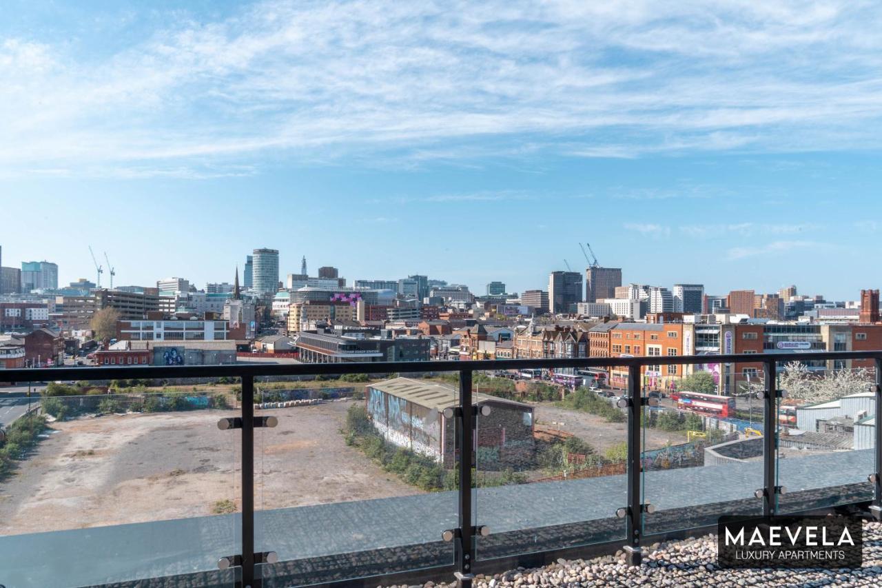 Maevela Apartments - Luxury Top Floor Penthouse - With Parking - 2 Bedroom New Build Apartment ✪ City Centre, Digbeth ✓ With Huge Patio Sliding Doors - City View - Rooftop Terrace - Ps4 & Smart Tv'S Μπέρμιγχαμ Εξωτερικό φωτογραφία