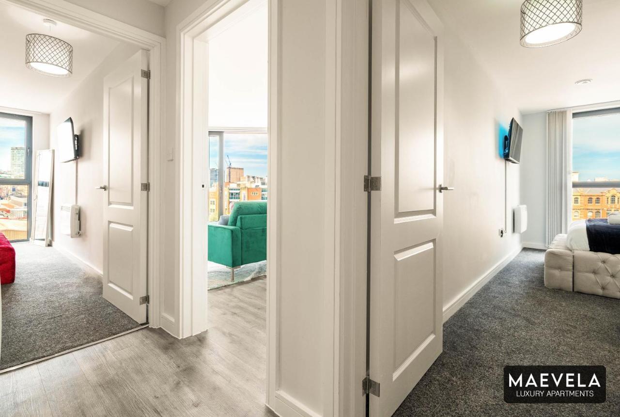Maevela Apartments - Luxury Top Floor Penthouse - With Parking - 2 Bedroom New Build Apartment ✪ City Centre, Digbeth ✓ With Huge Patio Sliding Doors - City View - Rooftop Terrace - Ps4 & Smart Tv'S Μπέρμιγχαμ Εξωτερικό φωτογραφία