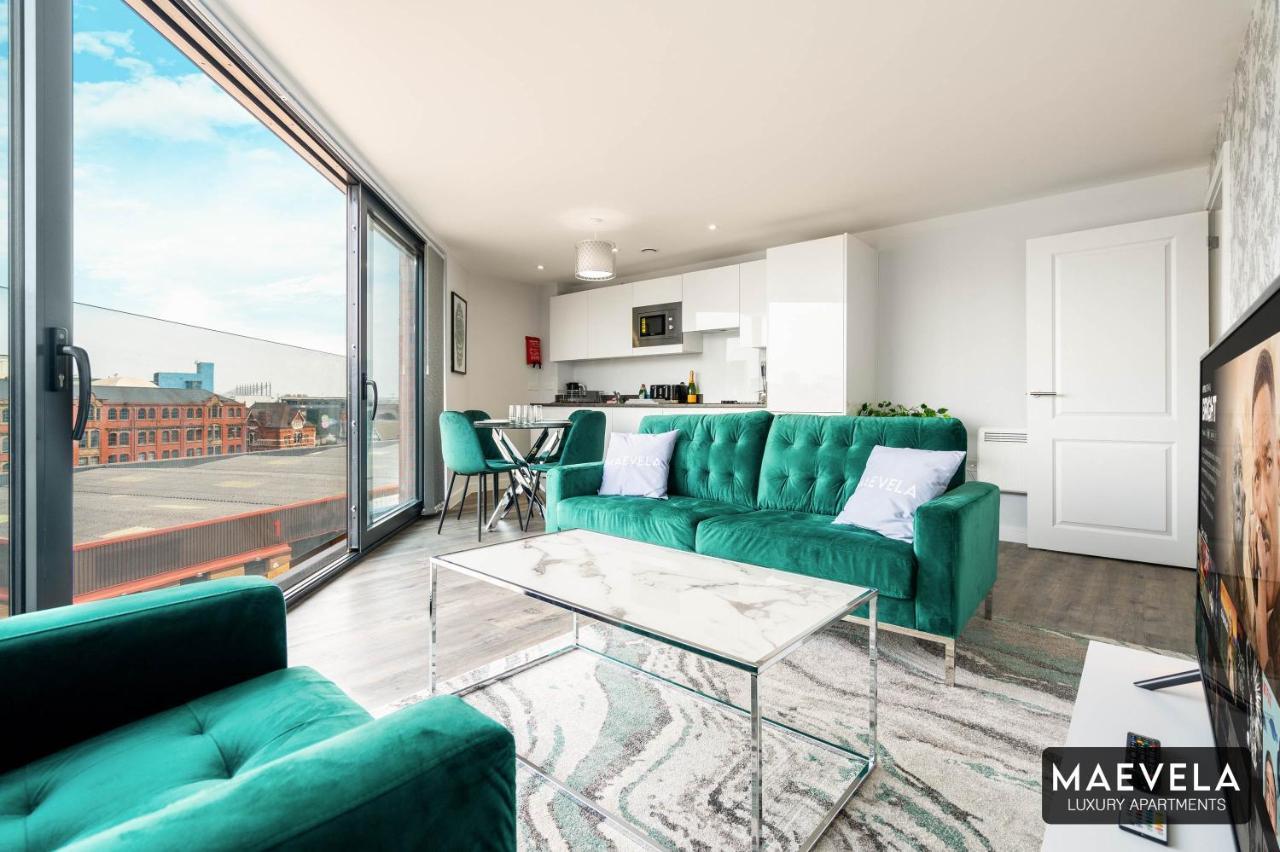 Maevela Apartments - Luxury Top Floor Penthouse - With Parking - 2 Bedroom New Build Apartment ✪ City Centre, Digbeth ✓ With Huge Patio Sliding Doors - City View - Rooftop Terrace - Ps4 & Smart Tv'S Μπέρμιγχαμ Εξωτερικό φωτογραφία