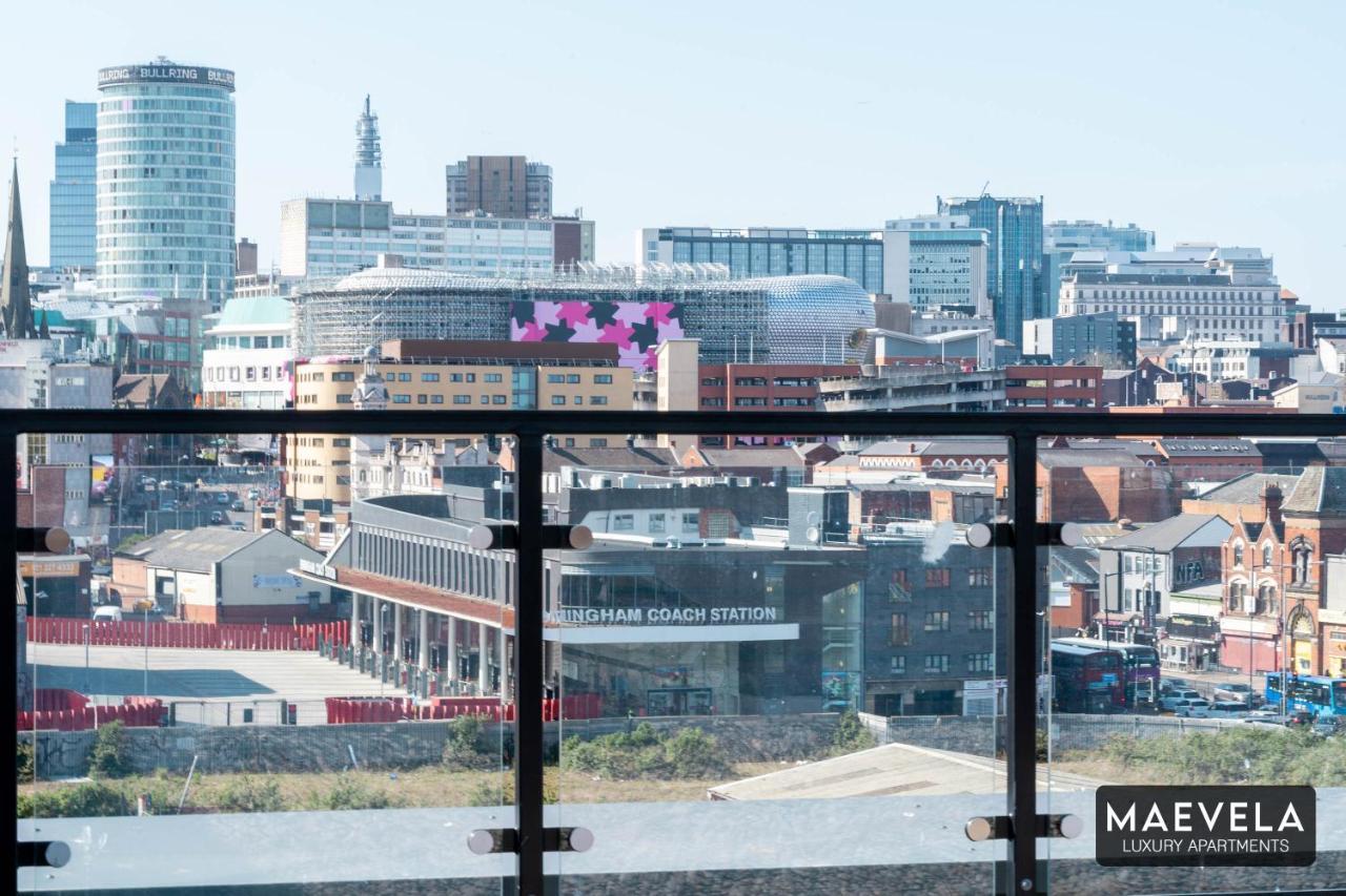 Maevela Apartments - Luxury Top Floor Penthouse - With Parking - 2 Bedroom New Build Apartment ✪ City Centre, Digbeth ✓ With Huge Patio Sliding Doors - City View - Rooftop Terrace - Ps4 & Smart Tv'S Μπέρμιγχαμ Εξωτερικό φωτογραφία